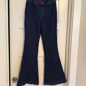 SPANX Pintuck Raw Indigo Blue flair